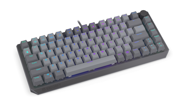 Endorfy mechanical keyboard Thock V2 75%, PBT, Endorfy Red switch, US Layout 