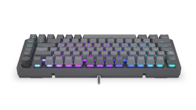 Endorfy mechanical keyboard Thock V2 75%, PBT, Endorfy Red switch, US Layout 