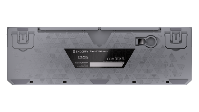 Endorfy механична клавиатура Thock Wireless V2 Full Size, PBT, Endorfy Yellow switch, US Layout 