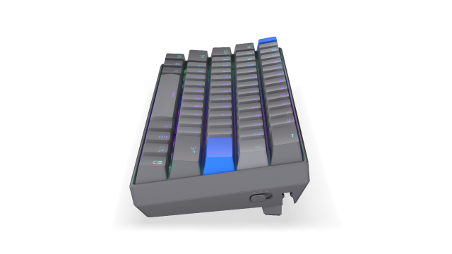 Endorfy механична клавиатура Thock Wireless V2 Compact, PBT, Endorfy Yellow, US Layout 