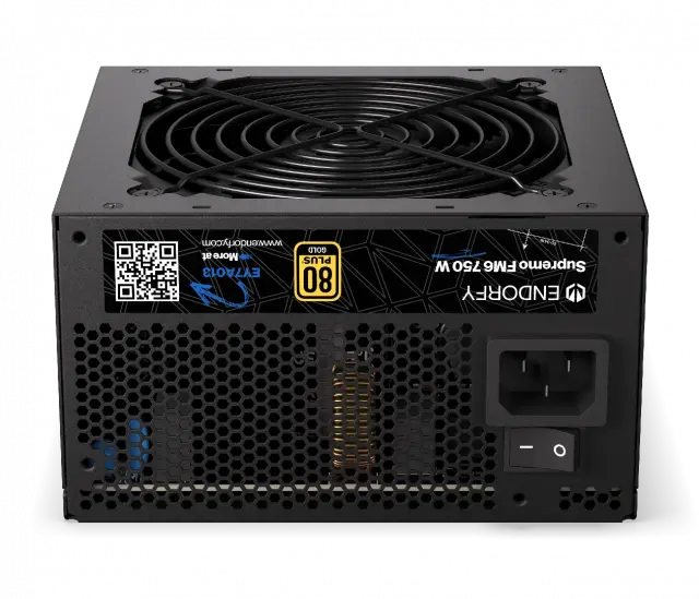 Power Supply Endorfy Supremo FM6 750W 80+ Gold, PCIe 5.1 - Fully Modular 