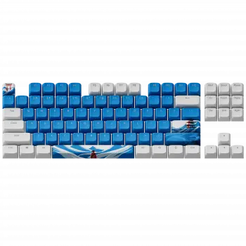 Keycaps Dark Project - GeekBo for ANSI & ISO Layout, PBT