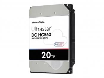 WD Ultrastar DC HC560 3.5" 20 TB SATA, 7200RPM, 512MB