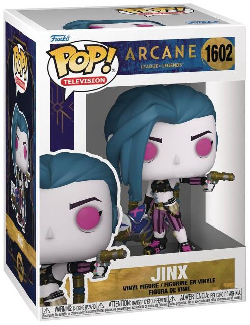 Фигурка Funko POP! Television: Arcane League of Legends - Jinx #1602 