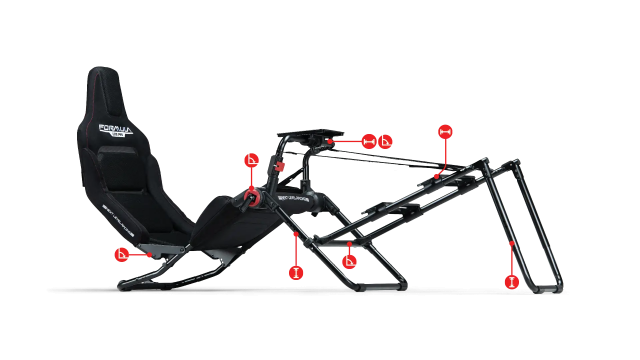 Кокпит симулатор Next Level Formula Lite Pro Foldable Cockpit 