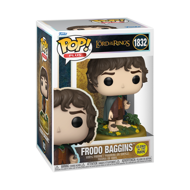 Фигурка Funko Pop! Plus: The Lord of the Rings - Frodo Baggins (Glows in The Dark) #1832 Vinyl Figure 