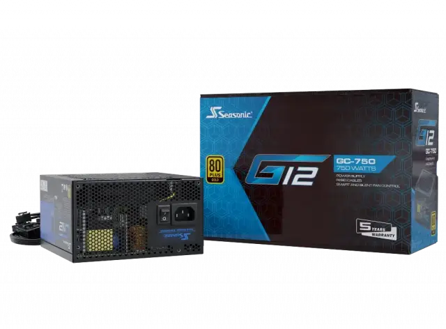 Power Supply Unit Seasonic G12-GC-750 V2, 750W, 80+ Gold 