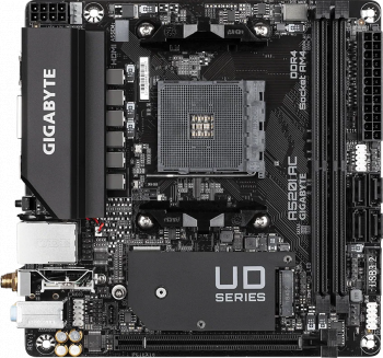 Motherboard GIGABYTE A520I AC WIFI, Socket AM4, Mini-ITX