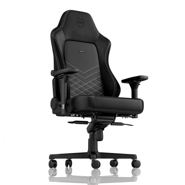 Gaming Chair noblechairs HERO - Black/Platinum-White 