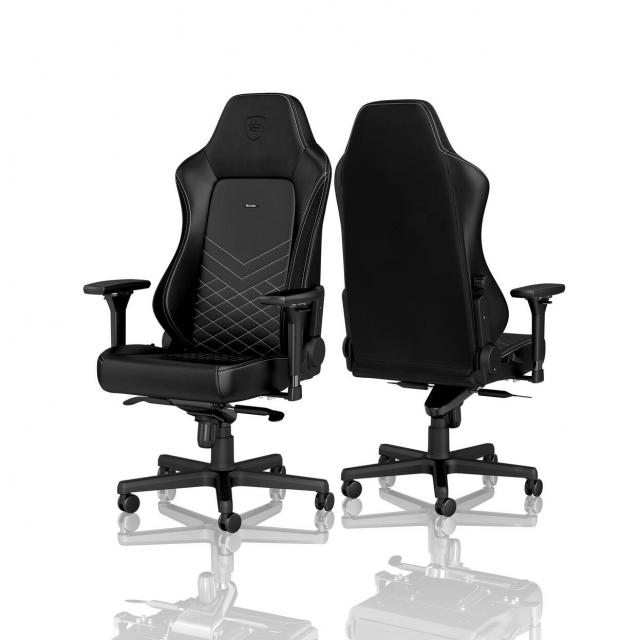 Gaming Chair noblechairs HERO - Black/Platinum-White 