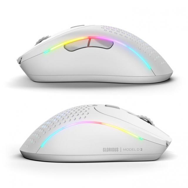 Геймърска мишка Glorious Model D 2 Wireless - Matte White 