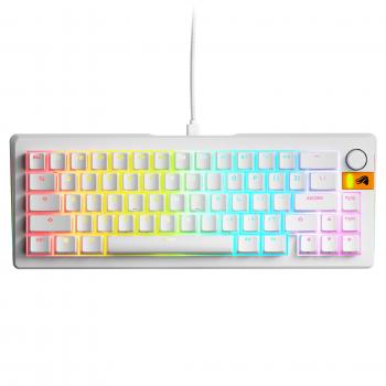 Gaming Mechanical keyboard Glorious GMMK 3 HE 65% White - Fox HE Switches