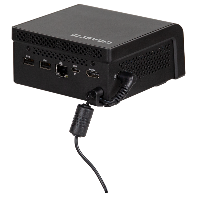 Desktop PC Gigabyte Brix Intel Processor N150, 1 x SO-DIMM DDR5, 1 x M.2 SSD 