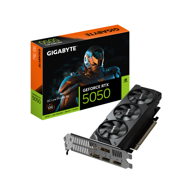 Graphic card GIGABYTE RTX 5050 OC Low Profile 8GB GDDR6 