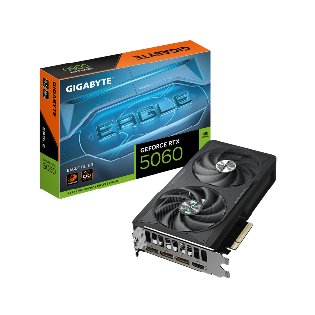 Graphic card GIGABYTE RTX 5060 EAGLE OC 8GB GDDR7 