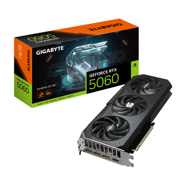 Graphic card GIGABYTE RTX 5060 GAMING OC 8GB GDDR7 