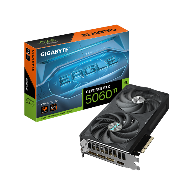 Graphic card GIGABYTE RTX 5060 TI EAGLE OC 16GB GDDR7 