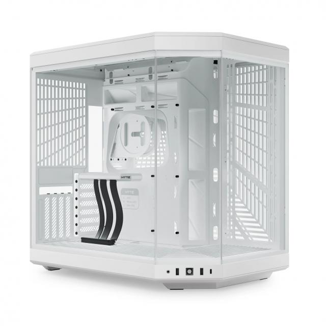 Case HYTE Y70 Tempered Glass, White 