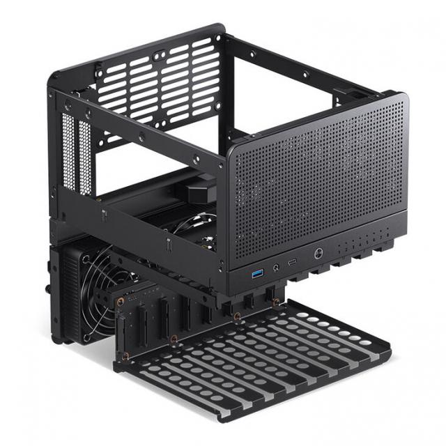 Кутия Jonsbo N3 NAS, Mini-ITX, Black 