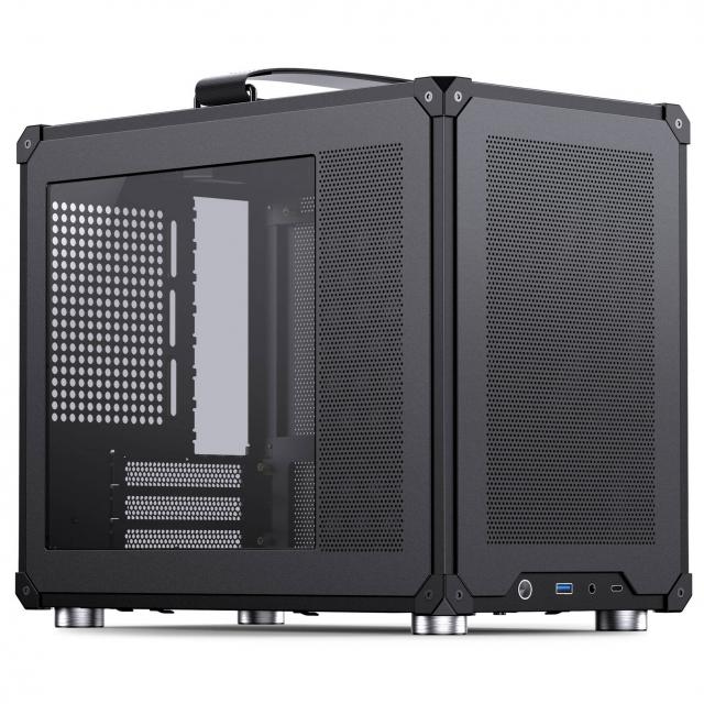 Кутия Jonsbo C6 MAX Micro-ATX - Black 