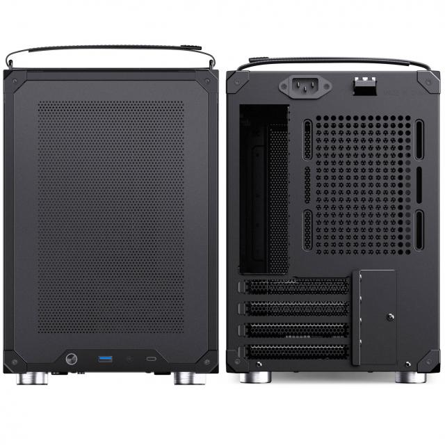 Кутия Jonsbo C6 MAX Micro-ATX - Black 
