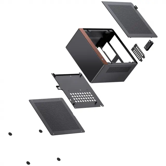 Case Jonsbo NV10 Mini ITX - Black 