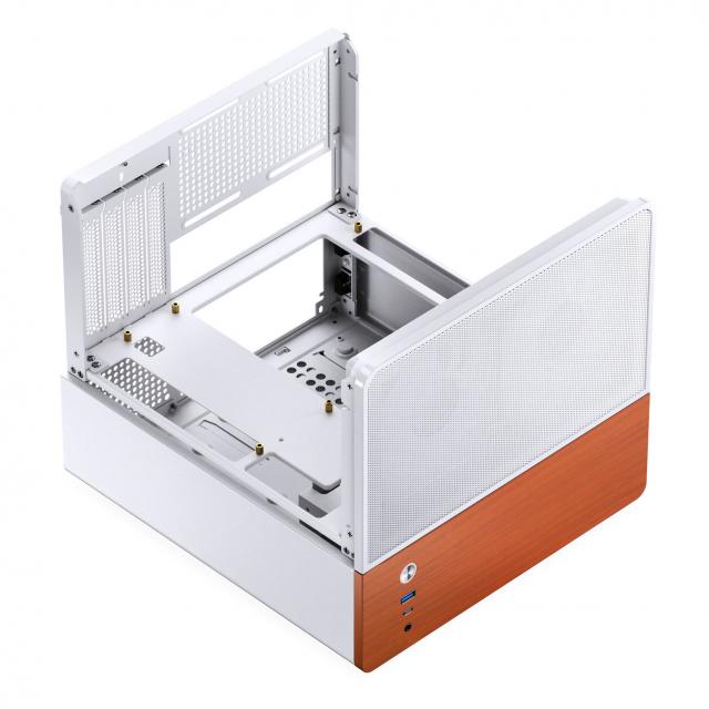 Кутия Jonsbo V12 Micro-ATX - Бяла 