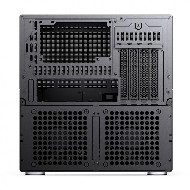 Кутия Jonsbo N6 NAS Micro-ATX - Black 