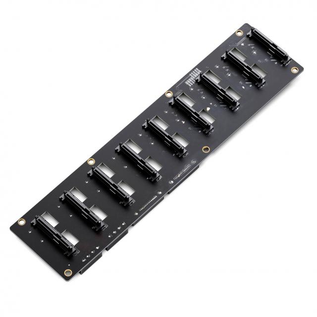 Кутия Jonsbo N6 NAS Micro-ATX - Black 
