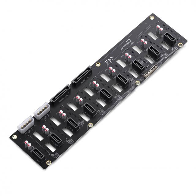 Кутия Jonsbo N6 NAS Micro-ATX - Black 