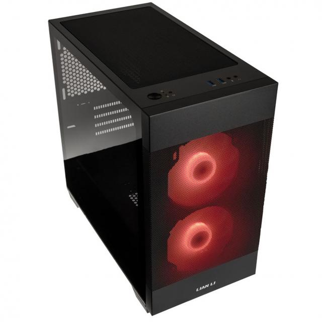 Case Lian-Li LANCOOL 205M Mesh Black, Micro-Tower 