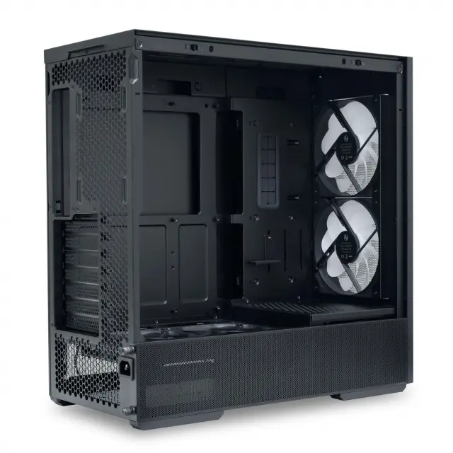 Кутия Lian Li LANCOOL 207 Mid-Tower, Tempered Glass, Черно 