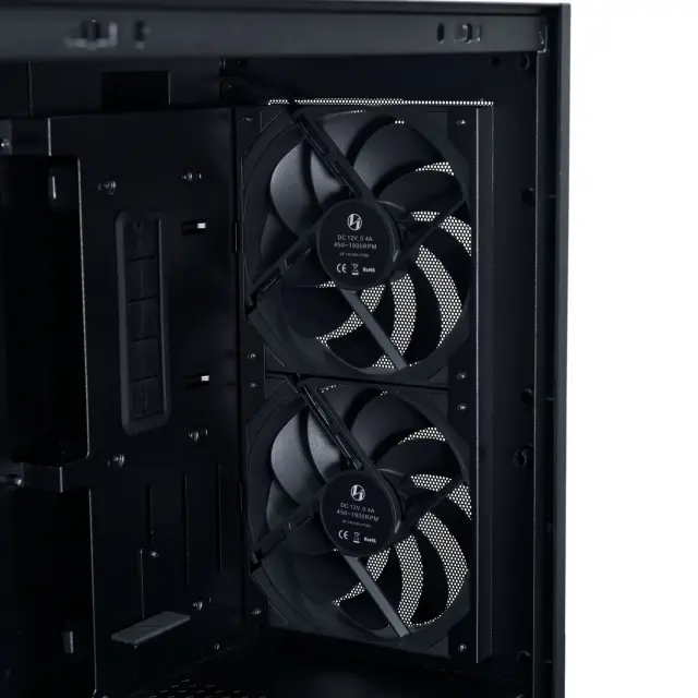 Case Lian Li LANCOOL 207 Digital Mid-Tower, Tempered Glass, Black 