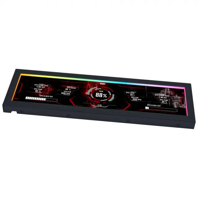 Команден панел Lian Li 8.8" Universal Screen - Black 