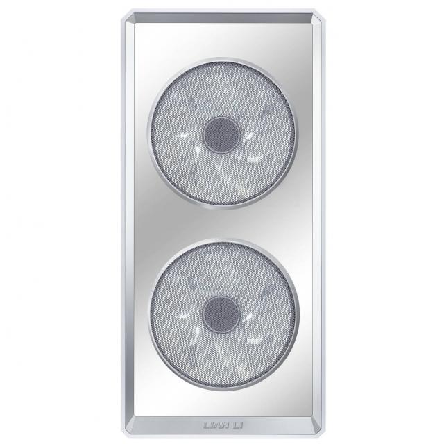 Кутия Lian Li LANCOOL 217 INF RGB Mid-Tower, Tempered Glass - White 