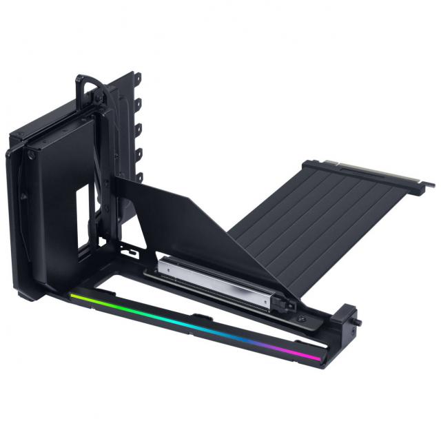Lian Li Vertical GPU Mounting Kit VG4-5-V4 with PCIe 5.0 Riser Cable - Black 