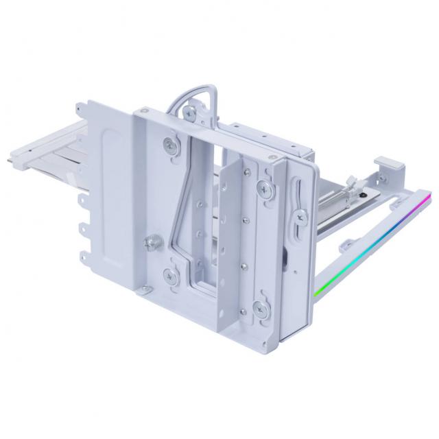 Lian Li Vertical GPU Mounting Kit VG4-5-V4 with PCIe 5.0 Riser Cable - White 