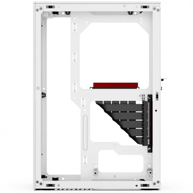 Кутия Ssupd Meshlicious Full Mesh PCIE 4.0 Edition Mini-ITX Case - White 