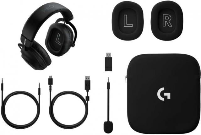 Wireless Gaming Headset Logitech PRO X3 Lightspeed - Black 