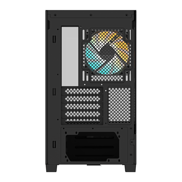 Case GIGABYTE C201 PANORAMIC mATX + 3 ARGB Fans 