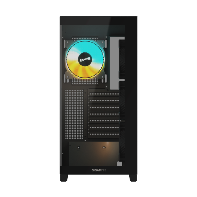 Кутия Gigabyte C500 PANORAMIC Stealth Black - Mid-Tower 