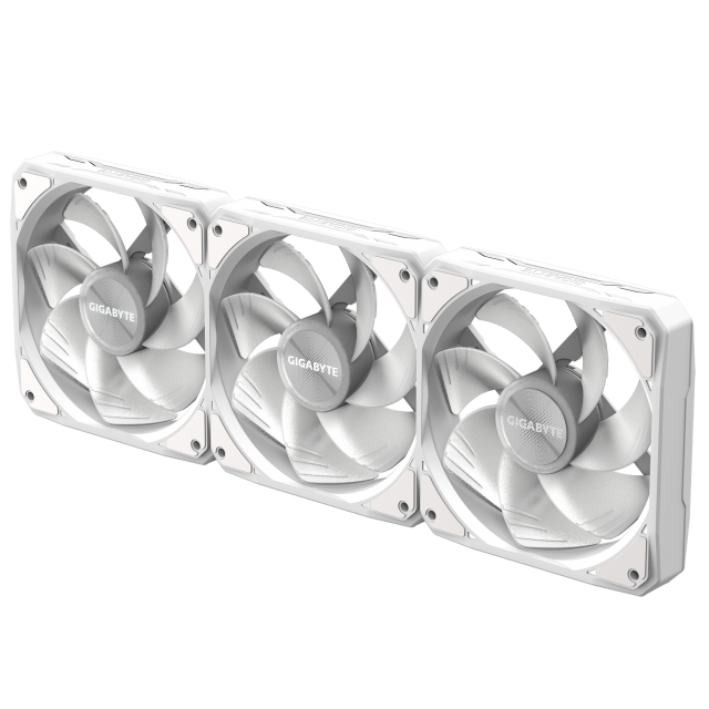 3-pack Fans GIGABYTE AORUS EZ CHAIN RVS FAN 120 ICE - 120x120x25mm ARGB 