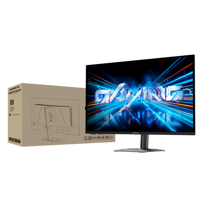 Gaming monitor GIGABYTE GO27Q24A - 27" QD-OLED, QHD(2560x1440), 240Hz, 0.03ms, G-Sync, FreeSync Premium 