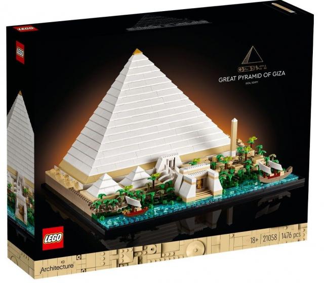 LEGO Architecture - Cheops-Pyramide, 21058 