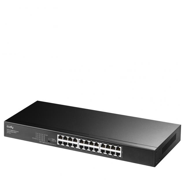 Switch Cudy GS1024E, 24-Port Gigabit Cloud Easy-Managed Switch, Cudy App 