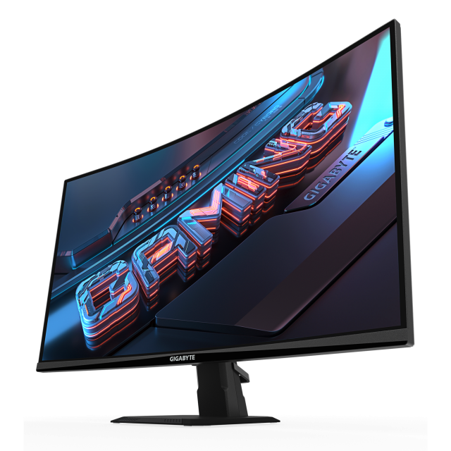 Gaming Monitor Gigabyte GS27QCA - 27" inch SS/VA 1500R, QHD (2560x1440), 180Hz, 1ms, HDR Ready 