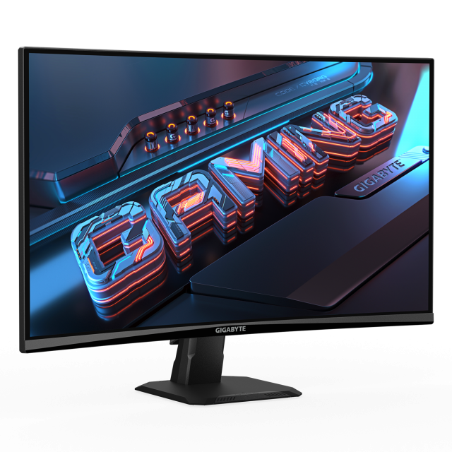 Gaming Monitor Gigabyte GS27QCA - 27" inch SS/VA 1500R, QHD (2560x1440), 180Hz, 1ms, HDR Ready 