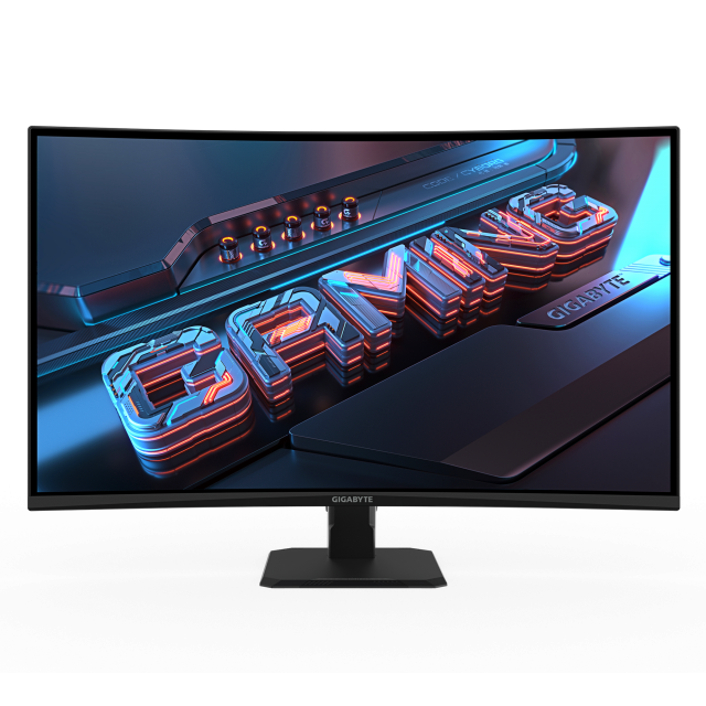 Gaming Monitor Gigabyte GS32QCA - 32" inch SS/VA 1500R, QHD (2560x1440), 180Hz, 1ms, HDR Ready 