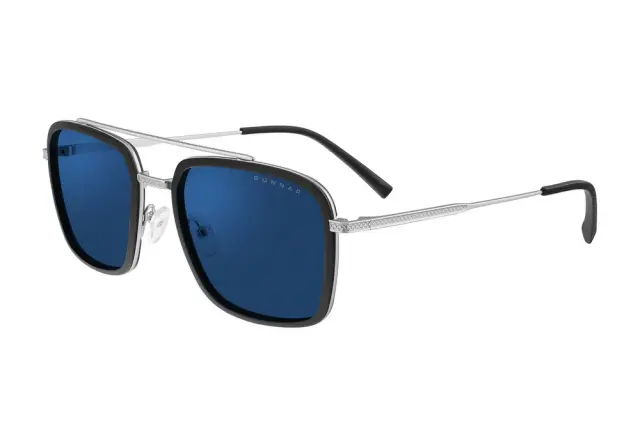 GUNNAR Baron Silver Sunglasses - Sunglasses 