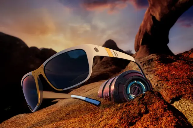 Слънчеви очила GUNNAR Borderlands Ripper - Bandit Smoke - Sunglasses 